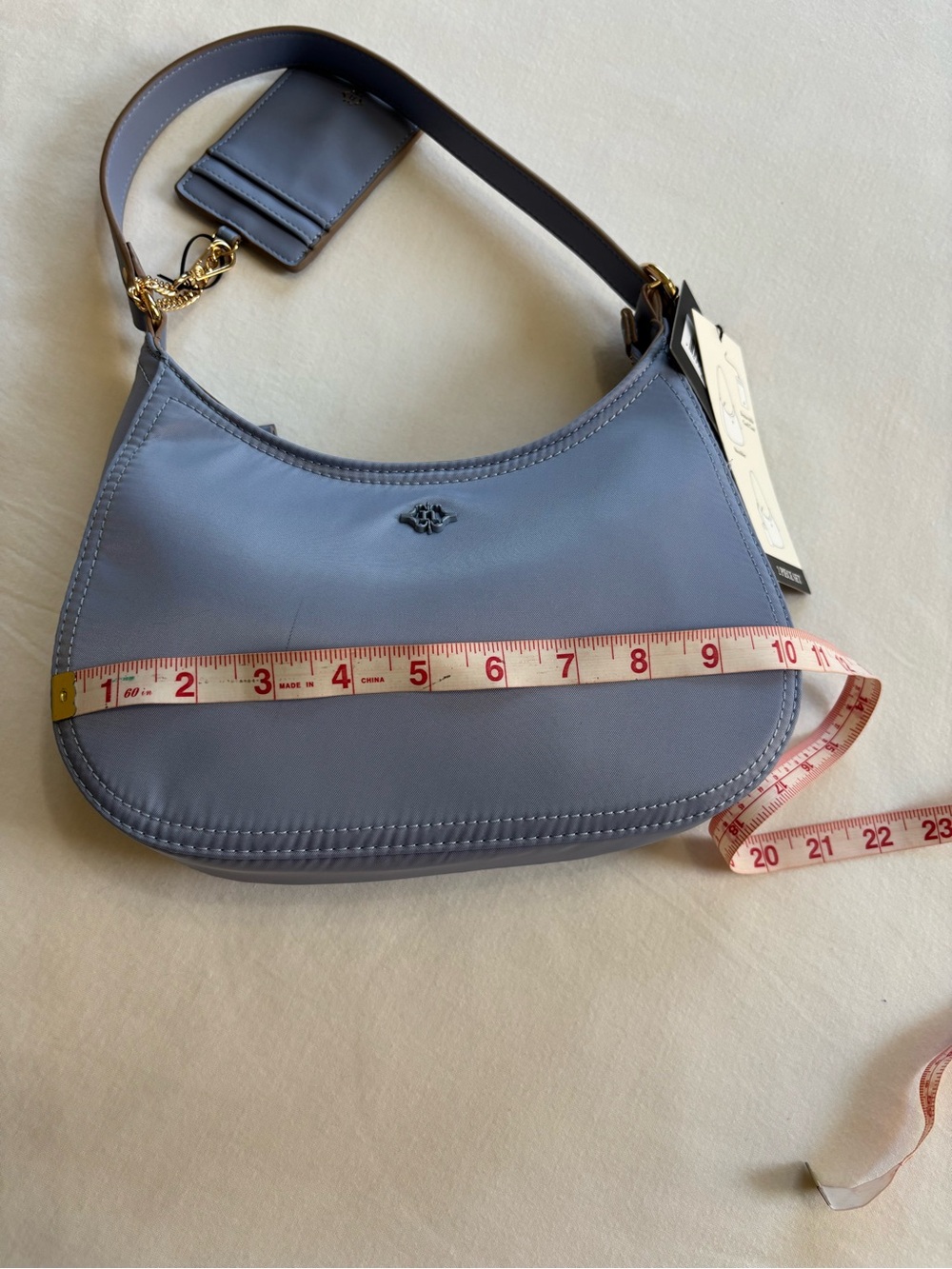 Nanette Lepore Pale violet blue Shoulder Bag with Card Holder - Picture 14 of 16